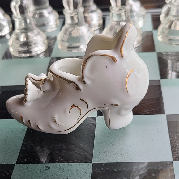 Vintage Other - Japan Victorian high hill  Porcelain shoe